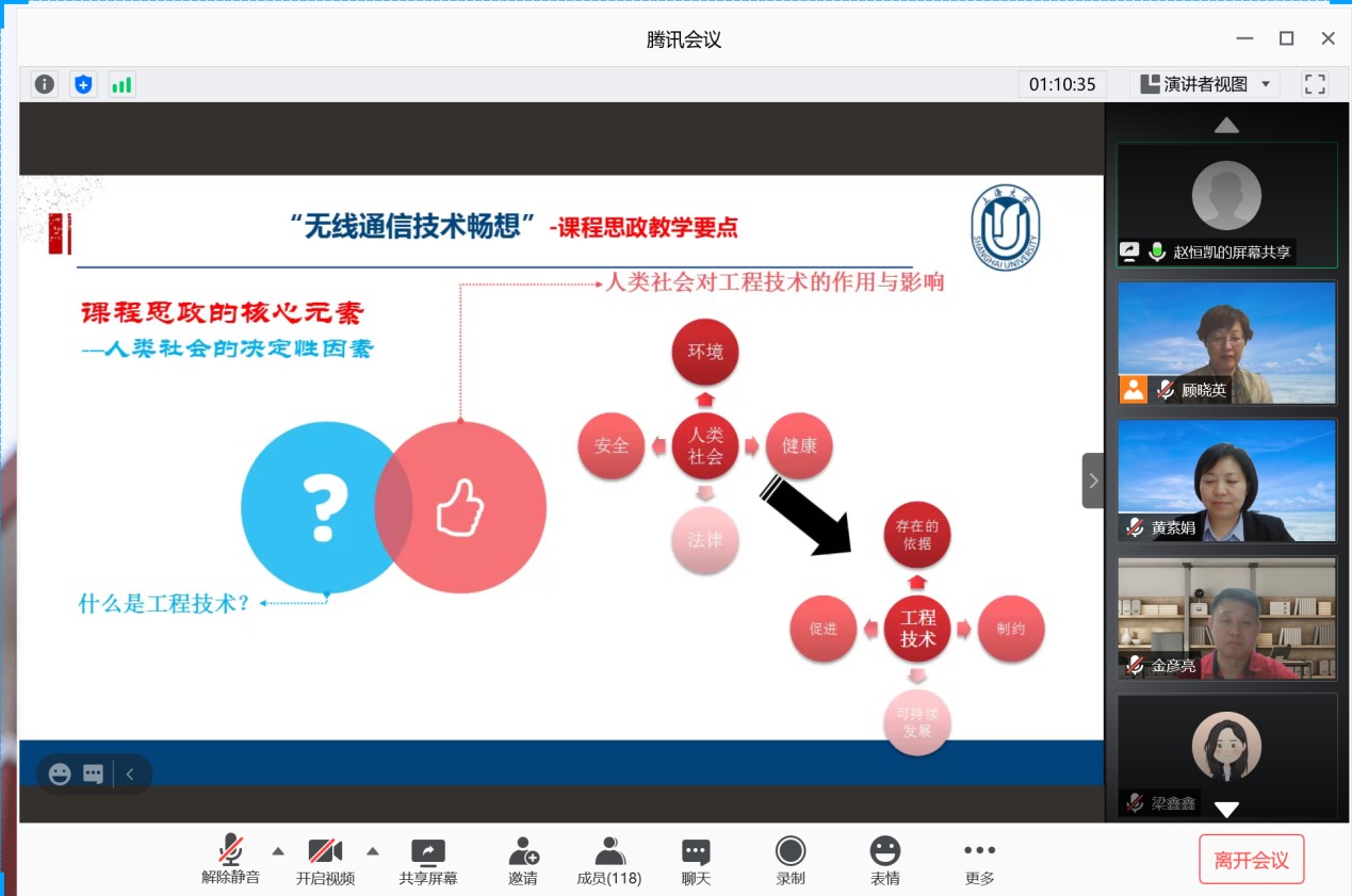 通信学院副教授赵恒凯老师讲到《无线通信技术畅想》